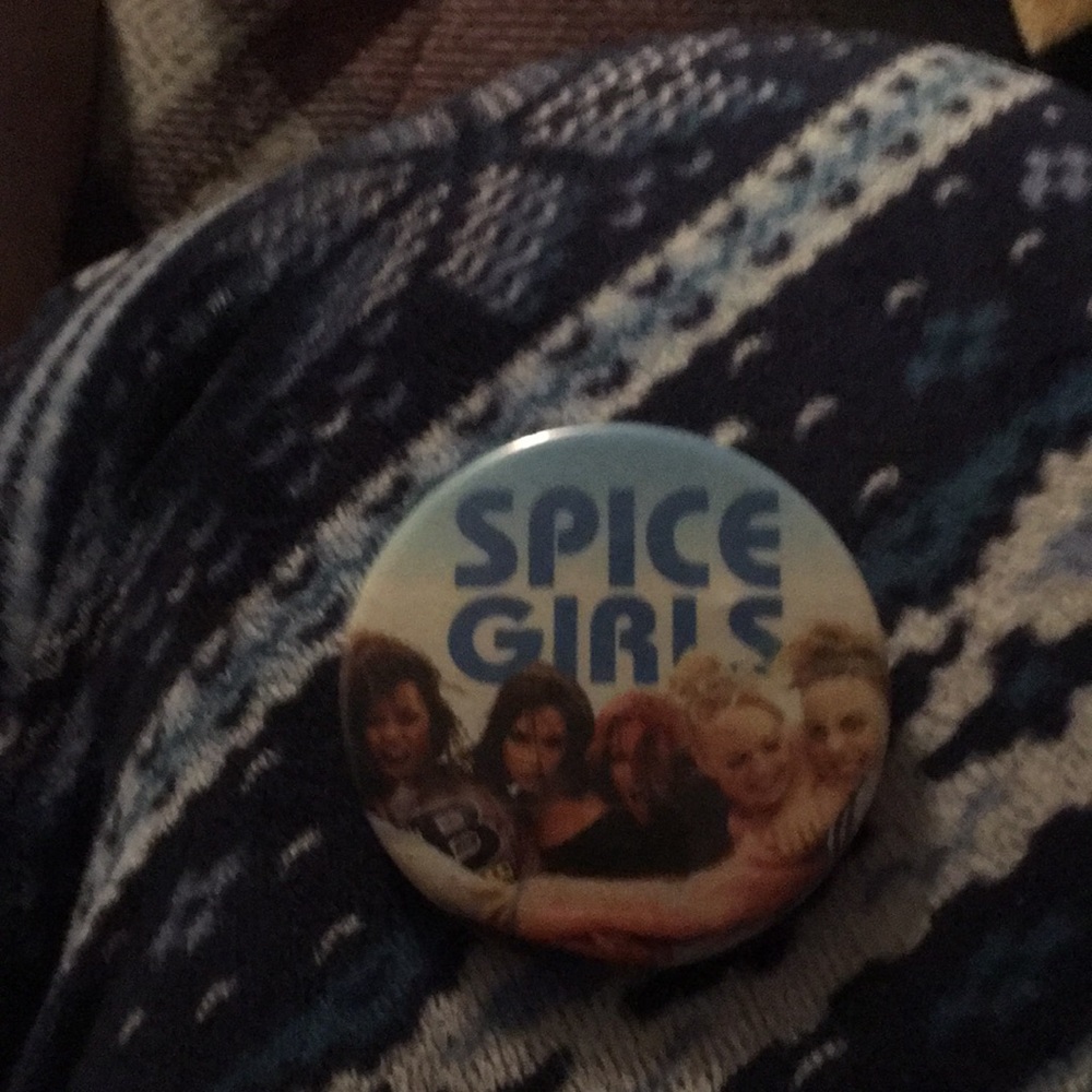 Spice girls pin from the 90s